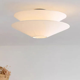 Gull Layered Fabric Ceiling Light
