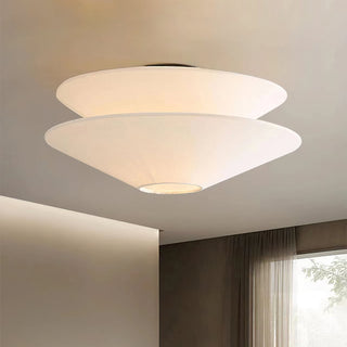 Gull Layered Fabric Ceiling Light