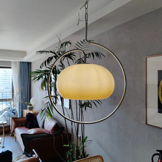 Guzzini Circular Halo Pendant Light