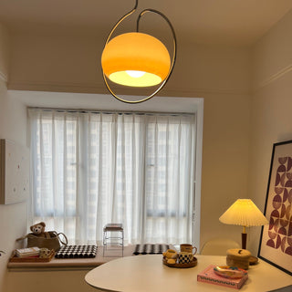 Guzzini Circular Halo Pendant Light