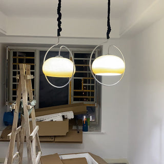 Guzzini Circular Halo Pendant Light