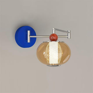 Quill Vintage Glass Wall Lamp