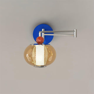 Quill Vintage Glass Wall Lamp