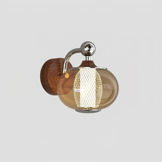 Quill Vintage Glass Wall Lamp