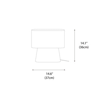 Taperi Minimalist Wood Table Lamp