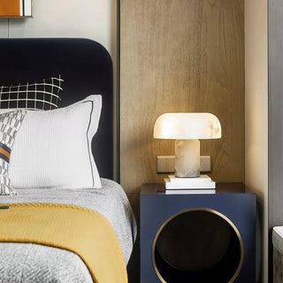Elora Modern Alabaster Table Lamp