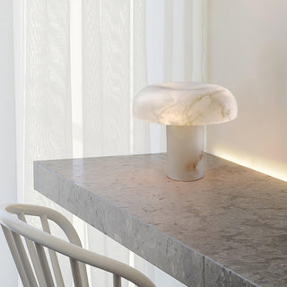 Elora Modern Alabaster Table Lamp