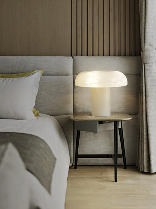 Elora Modern Alabaster Table Lamp