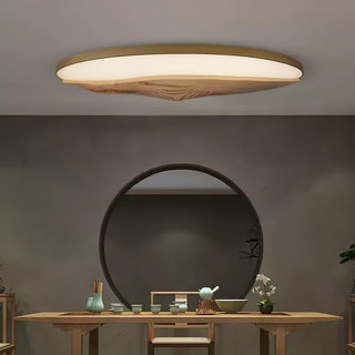 Everest Minimalist Wood Ceiling Light