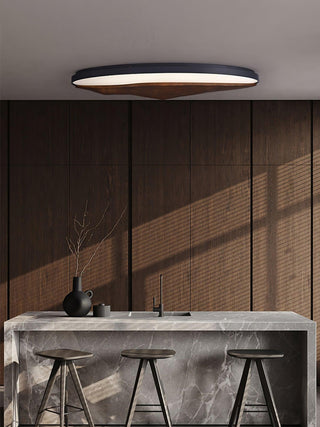 Everest Minimalist Wood Ceiling Light