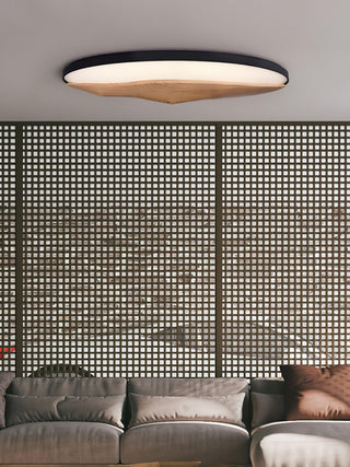 Everest Minimalist Wood Ceiling Light