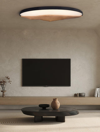 Everest Minimalist Wood Ceiling Light