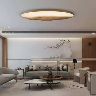 Everest Minimalist Wood Ceiling Light