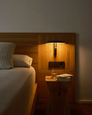 Halo Duo Scandinavian Iron Wall Light