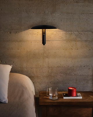 Halo Duo Scandinavian Iron Wall Light