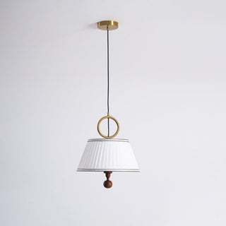 Hamilton Ring Retro Cloth Pendant Light