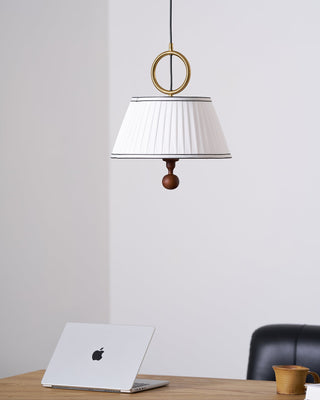 Hamilton Ring Retro Cloth Pendant Light