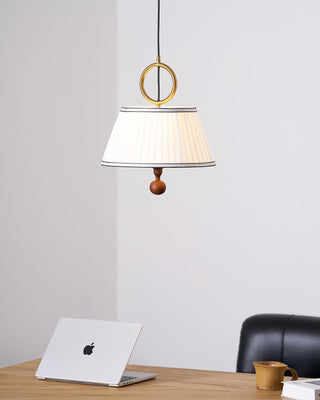 Hamilton Ring Retro Cloth Pendant Light