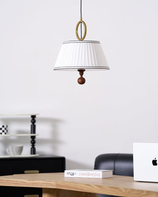 Hamilton Ring Retro Cloth Pendant Light