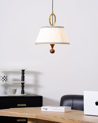 Hamilton Ring Retro Cloth Pendant Light