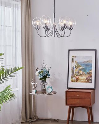 Hamilton Nordic Metal Chandelier