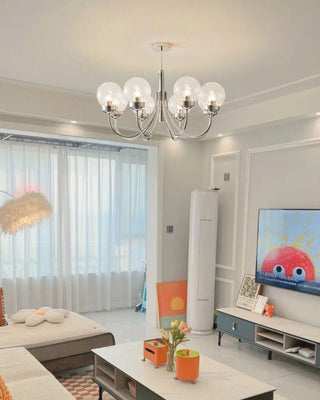 Hamilton Nordic Metal Chandelier
