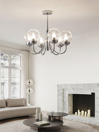 Hamilton Nordic Metal Chandelier