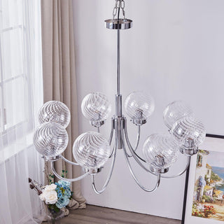 Hamilton Nordic Metal Chandelier