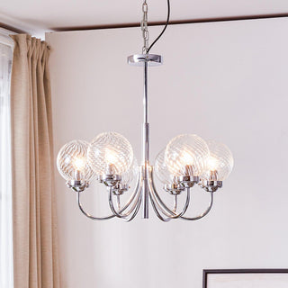 Hamilton Nordic Metal Chandelier