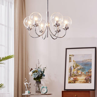 Hamilton Nordic Metal Chandelier