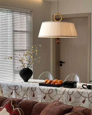 Hamilton Ring Retro Cloth Pendant Light