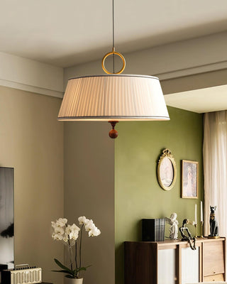 Hamilton Ring Retro Cloth Pendant Light