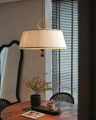 Hamilton Ring Retro Cloth Pendant Light