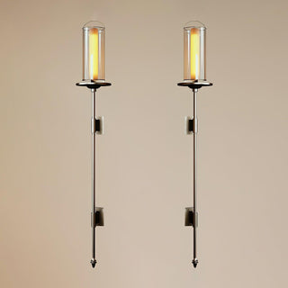 Hamilton Torch Modern Iron Wall Sconce
