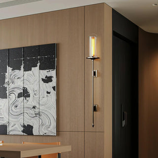 Hamilton Torch Modern Iron Wall Sconce