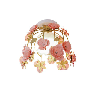Rosalie Floral Glass Ceiling Light