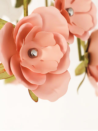 Rosalie Floral Glass Ceiling Light
