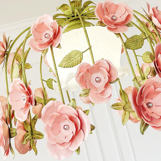 Rosalie Floral Glass Ceiling Light
