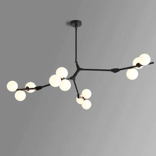 Branch Opal Glass Chandelier
