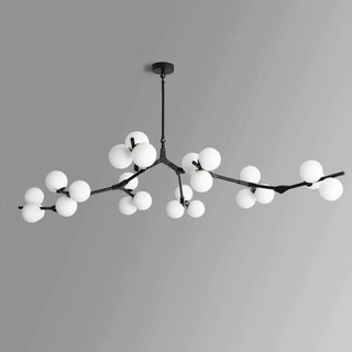 Branch Opal Glass Chandelier