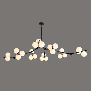 Branch Opal Glass Chandelier