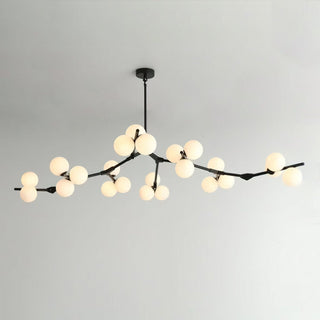 Branch Opal Glass Chandelier