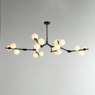 Branch Opal Glass Chandelier