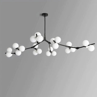 Branch Opal Glass Chandelier