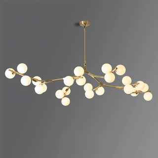 Branch Opal Glass Chandelier