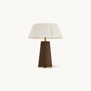 Hanover Modern Leather Table Lamp