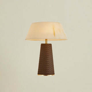 Hanover Modern Leather Table Lamp