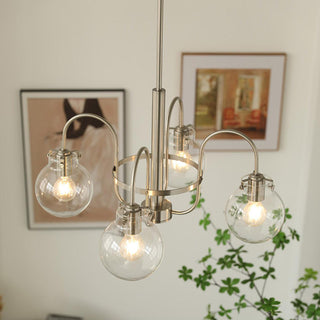 Hansford Sculptural Metal Chandelier