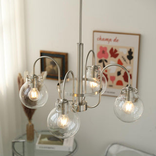 Hansford Sculptural Metal Chandelier