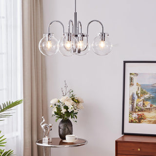 Hansford Sculptural Metal Chandelier